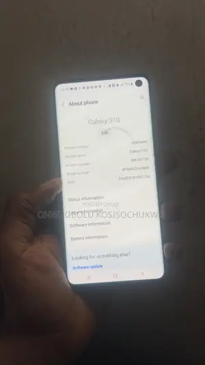 Samsung Galaxy S10 128 GB Black