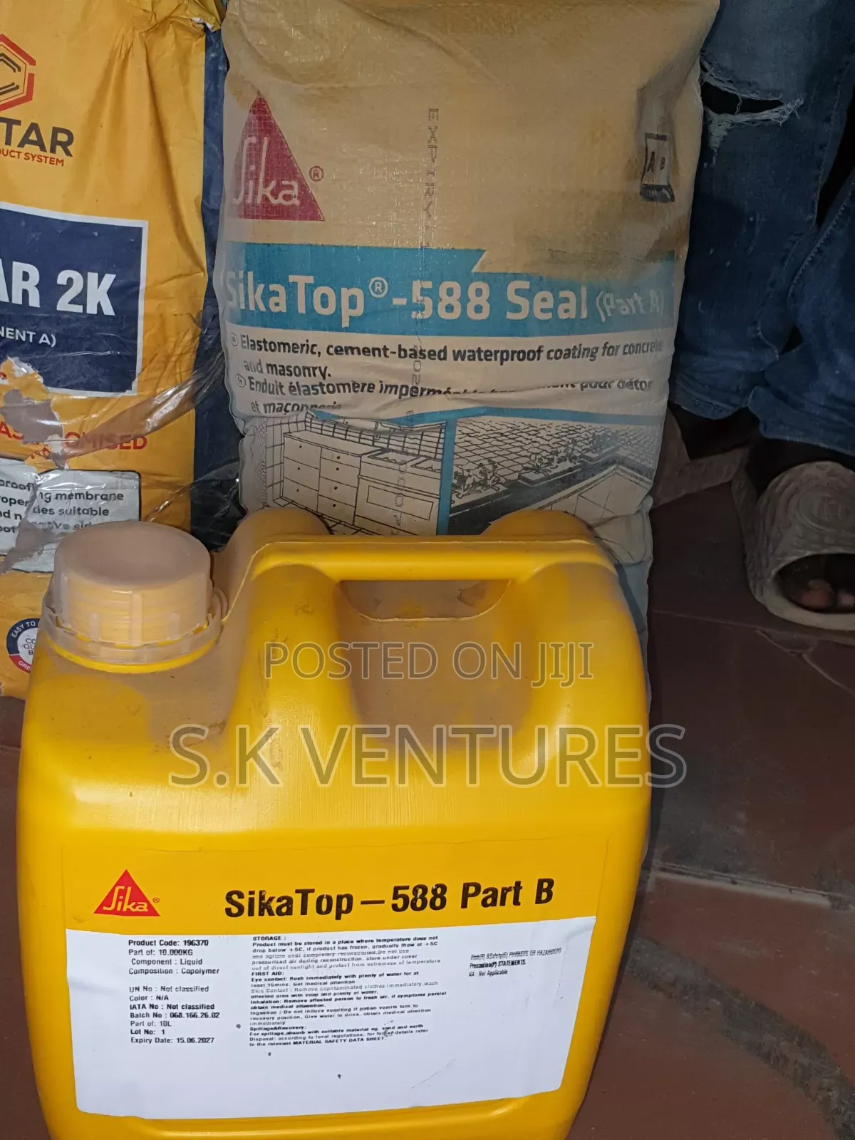 SikaTop-588 Flexible Waterproof Coating (Part a + Part B)