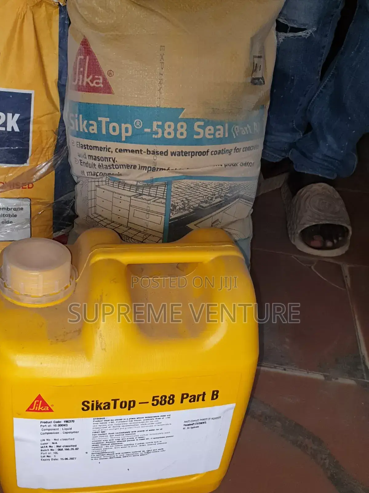 SikaTop-588 Flexible Waterproof Coating (Part a + Part B)