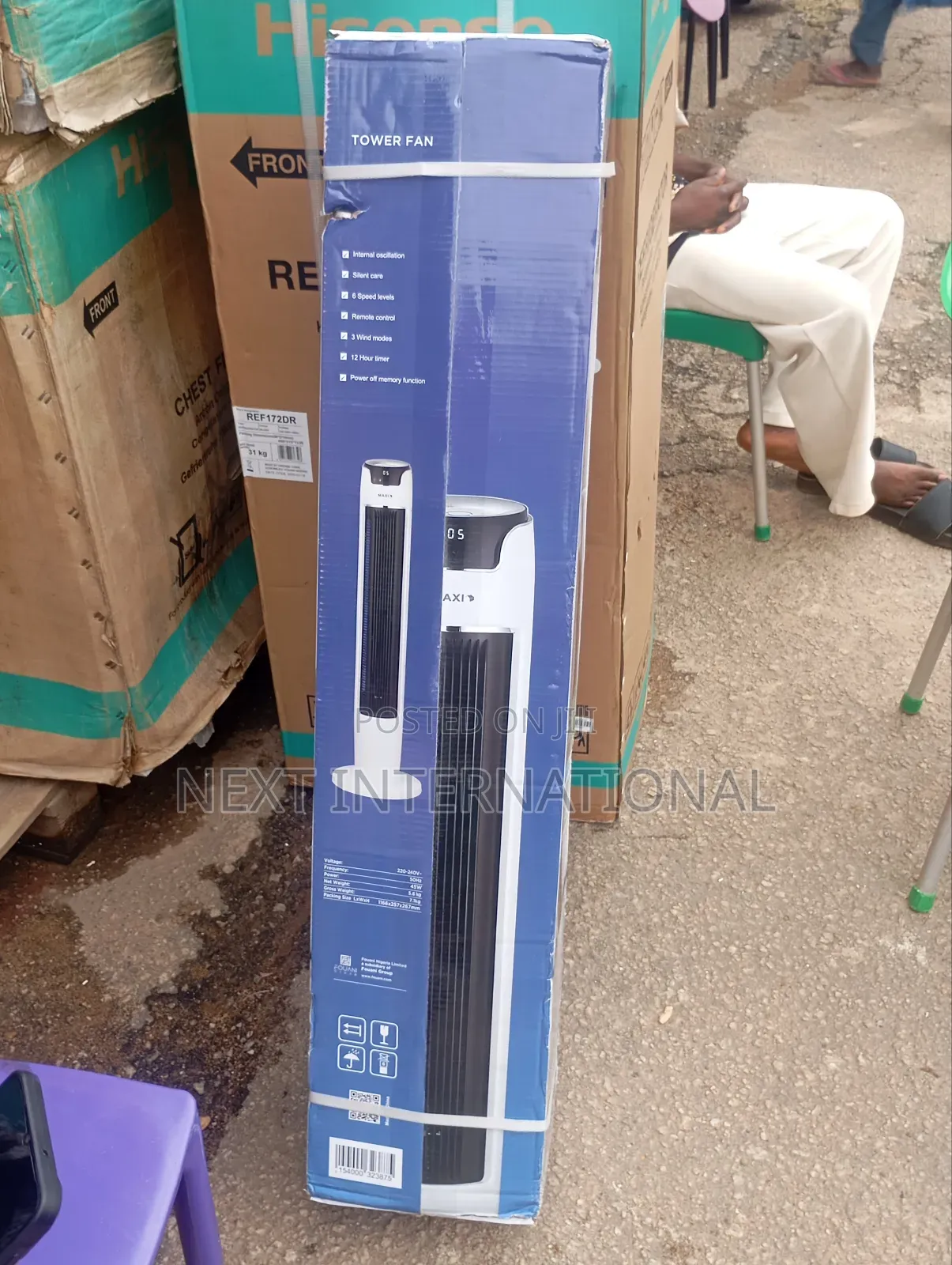 Maxi Tower Fan With Digital Display