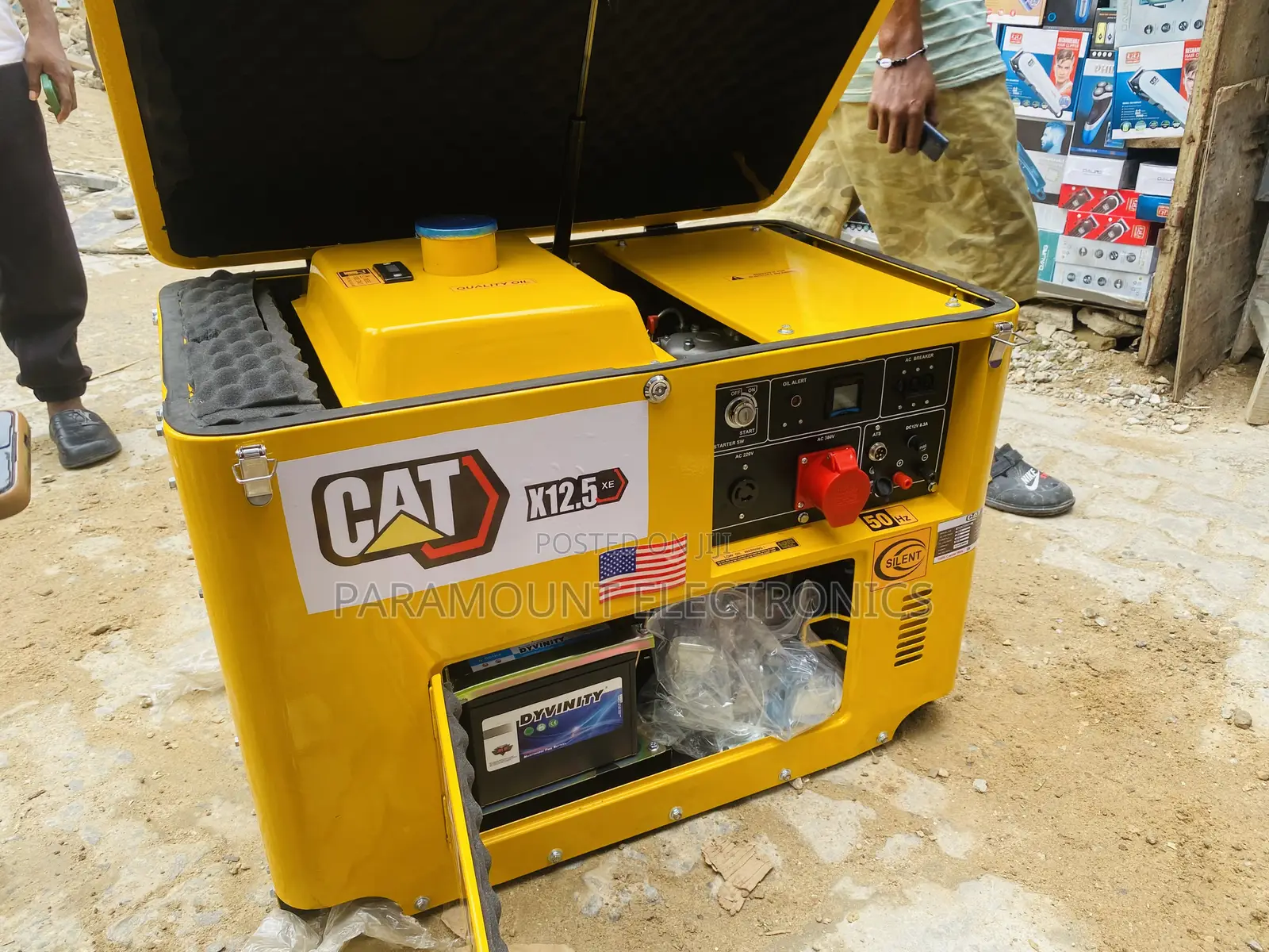12.5kva Soundproof Cat Diesel Generator