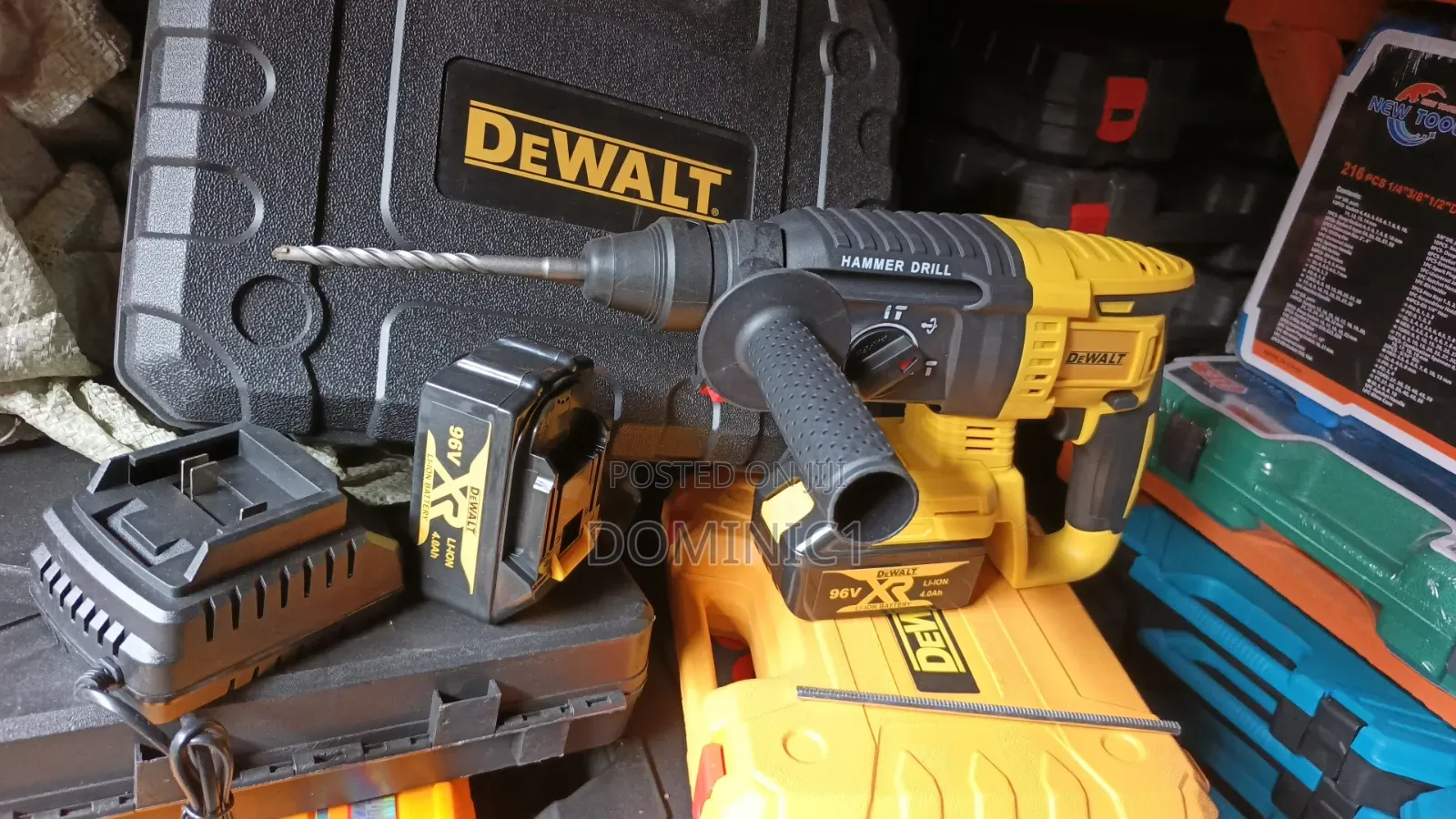 Cordless Rotary Hammer Drill 26mm 96v