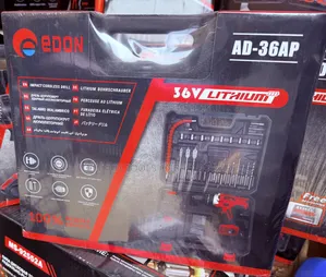Edon AD-36AP 36V Lithium Impact Cordless Drill Set