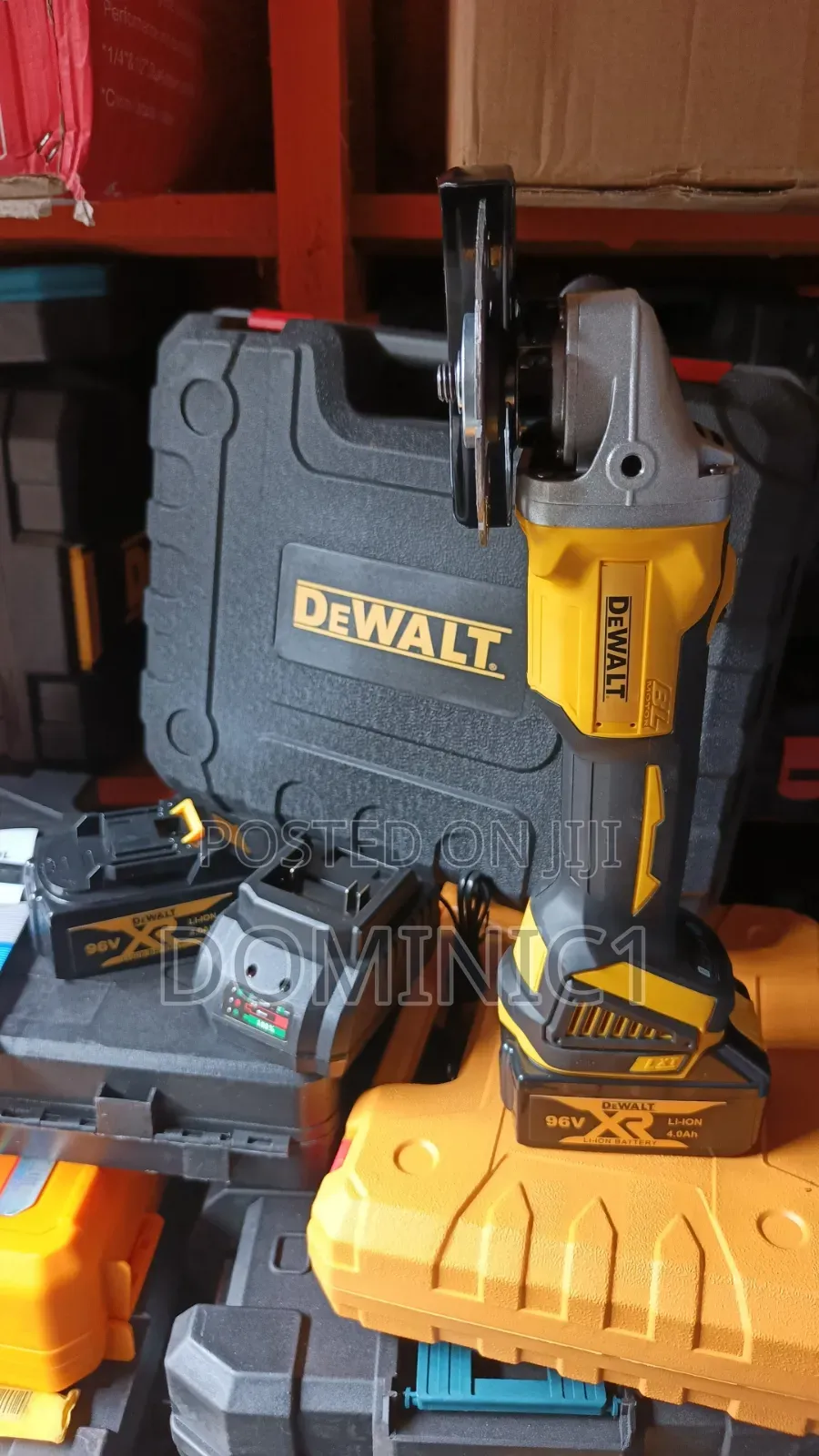 DeWalt Cordless Brushless Angle Grinder 115mm 96v