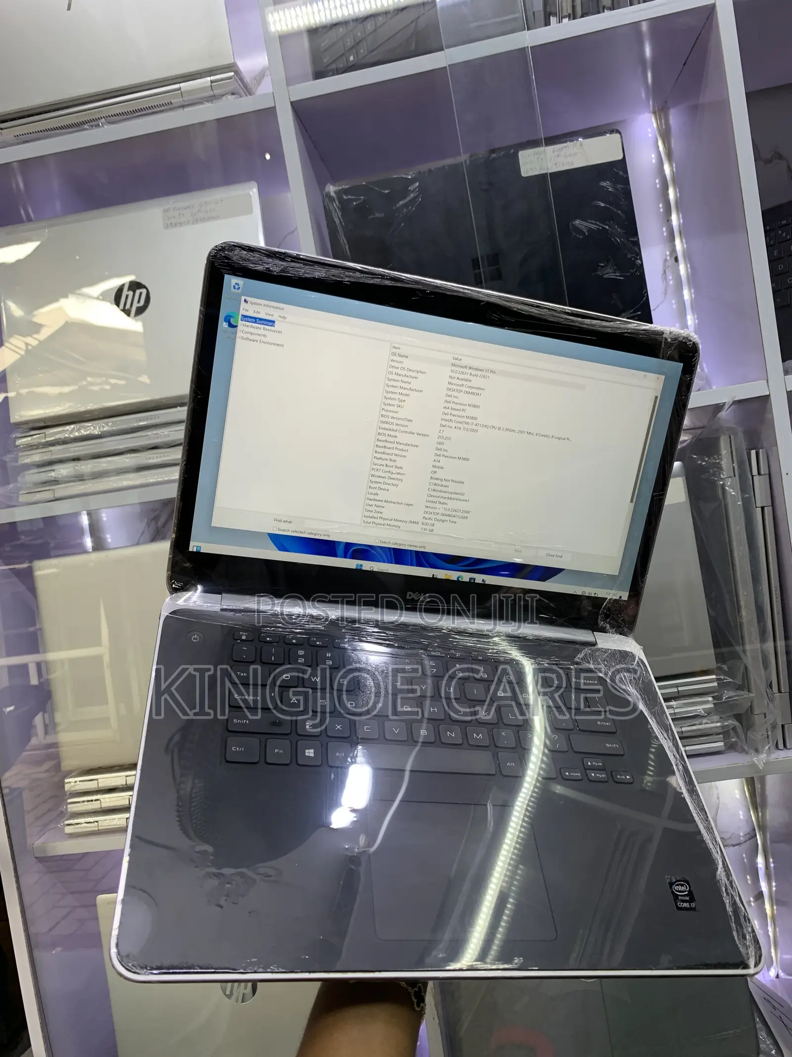 Laptop Dell Precision M3800 8GB Intel Core i7 SSD 512GB