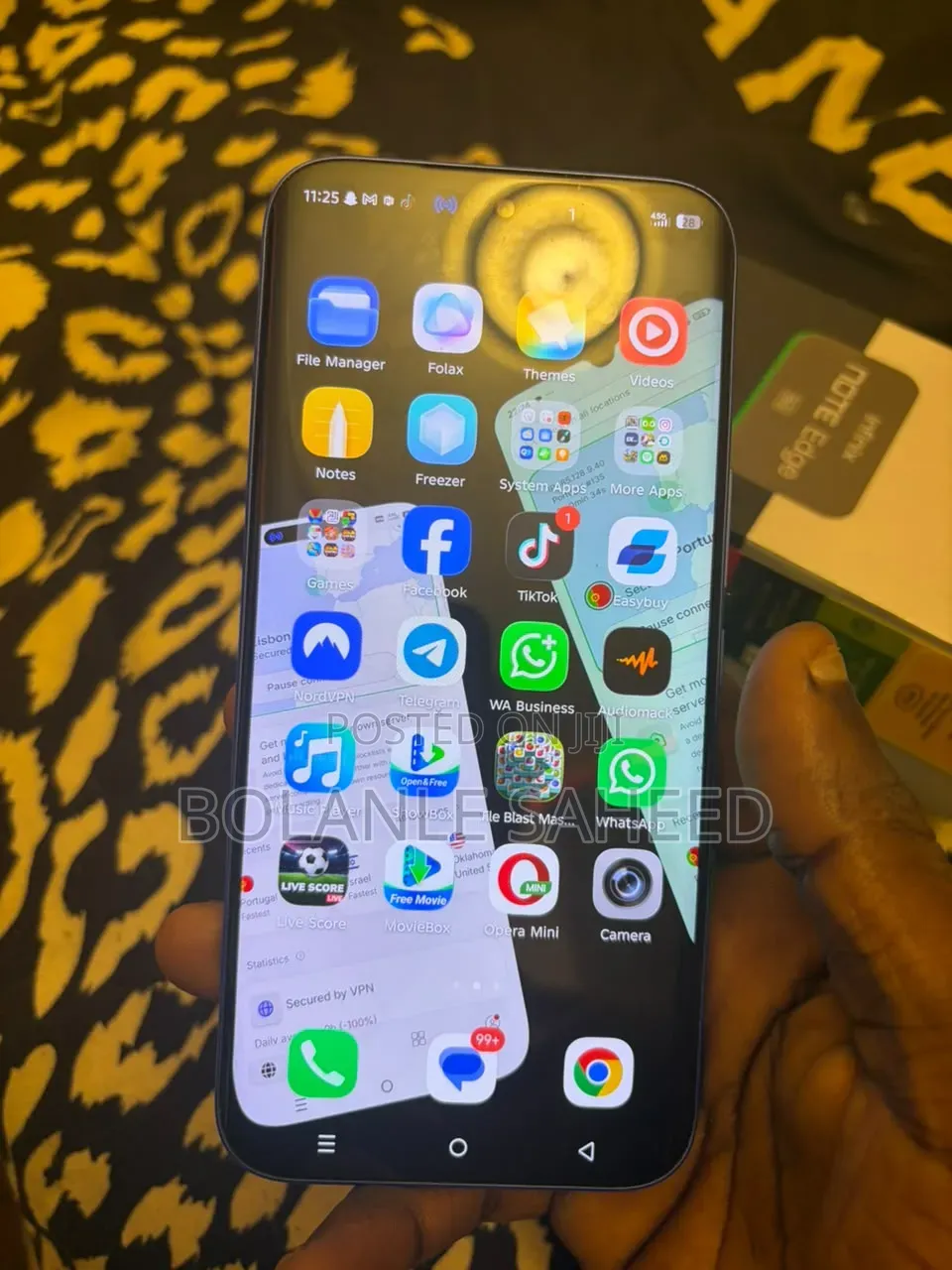 Infinix Note Edge 128 GB Blue