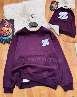 Men Set of Luxury Sweater and Joggers Jeans
