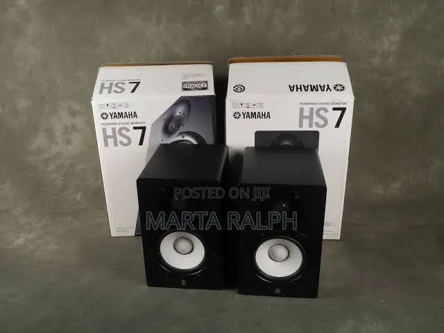 Yamaha Hs7 Studio Monitor's