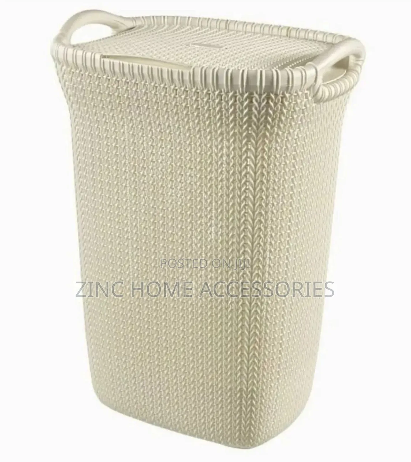 Curver Knit Laundry Hamper Blue - 57ltr