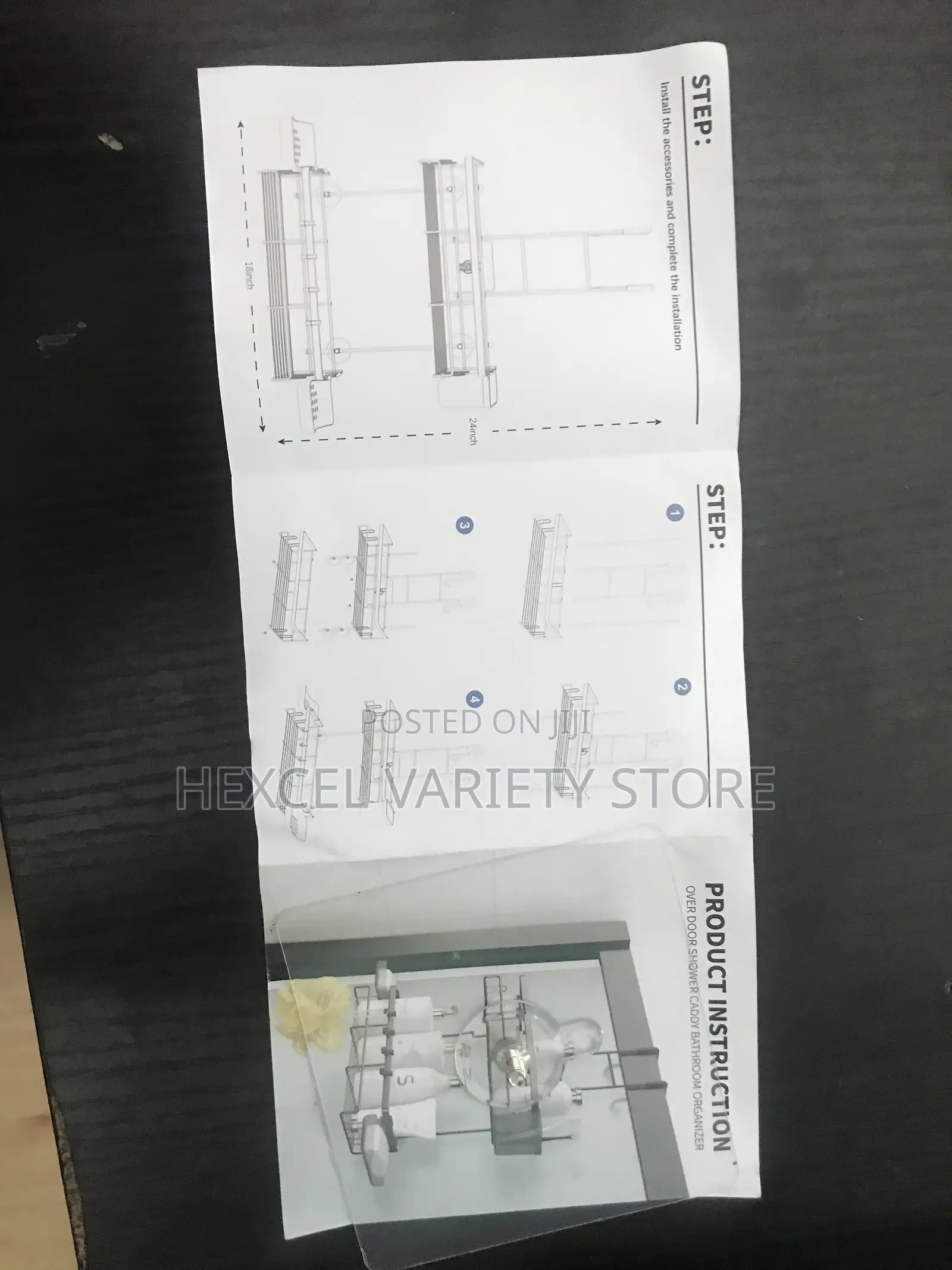 3-in-1 Bathroom Rack Organiser