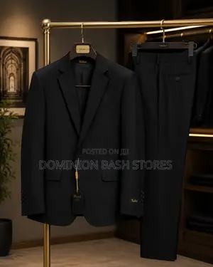 CLASSIC LUXURY 2 Pieces Co Wool Suit