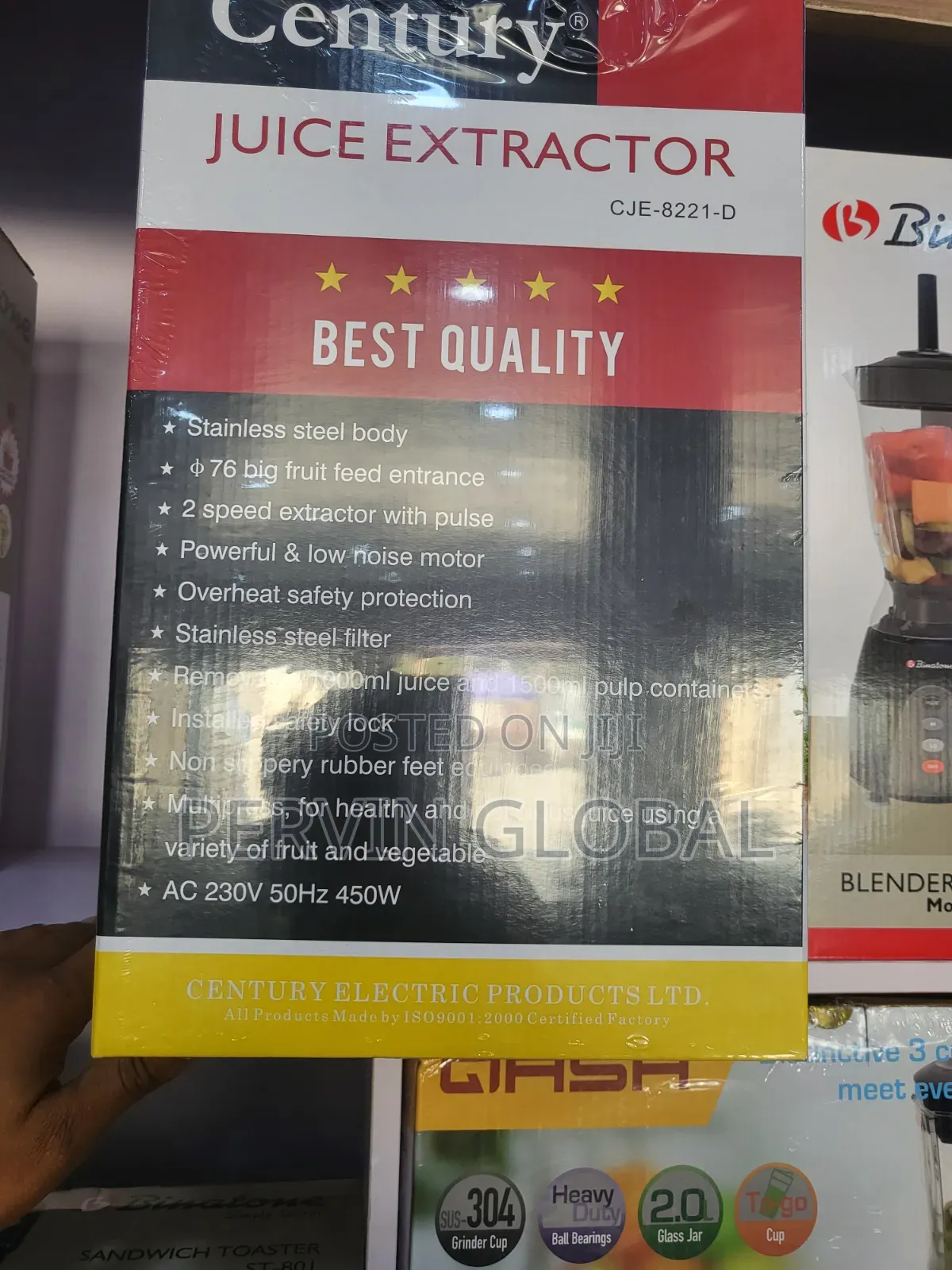 Century Juice Extractor CJE8221D