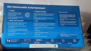 DStv HD Decoder With Accessories