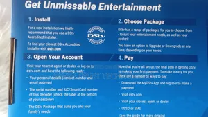 DStv HD Decoder With Accessories