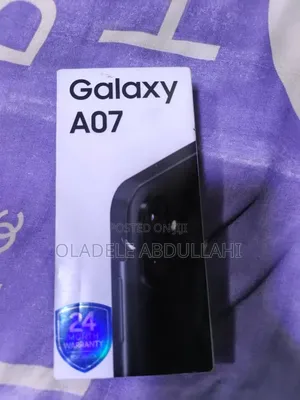 New Samsung Galaxy A07 4G 128 GB Black