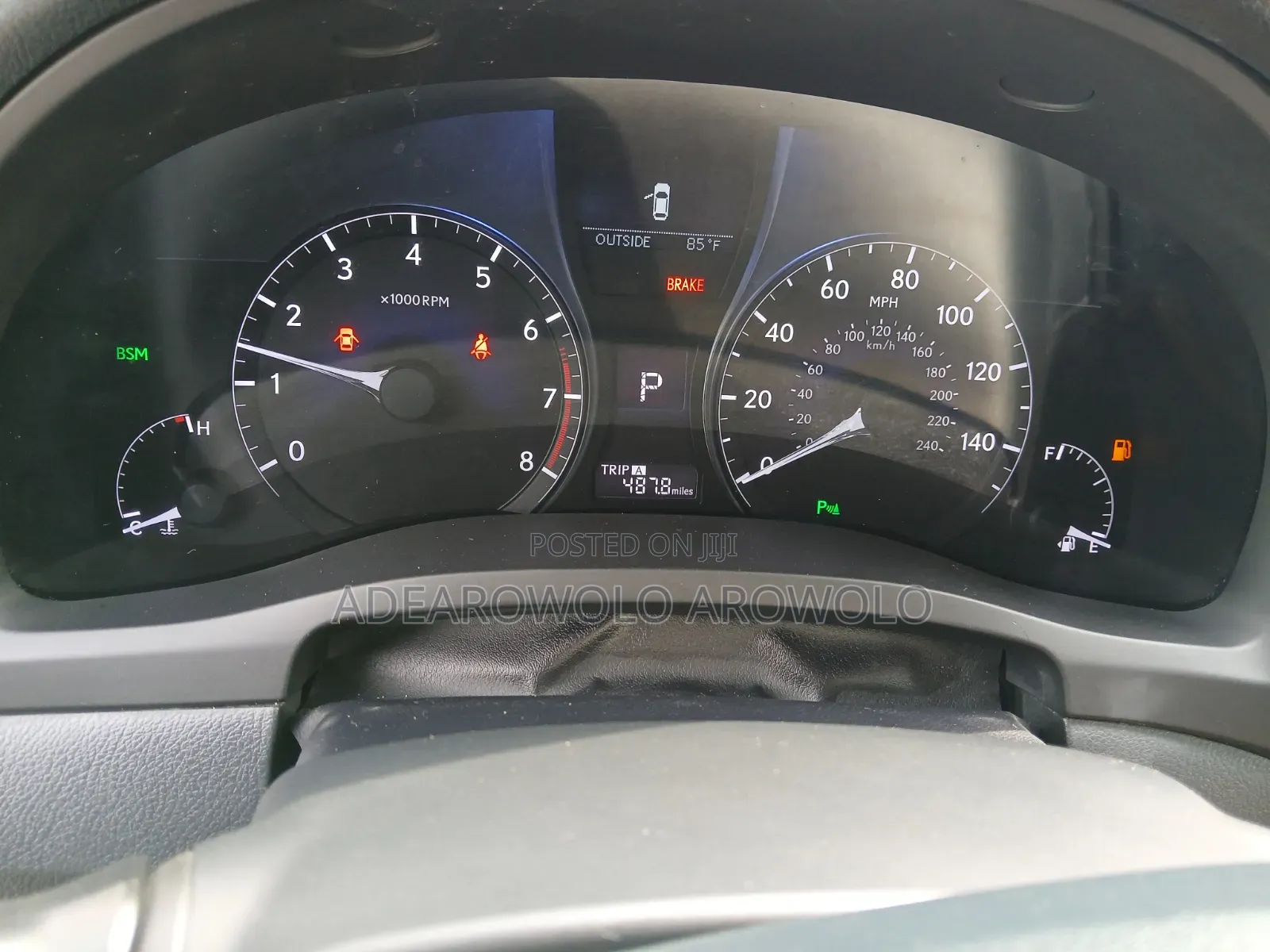 Lexus RX 2015 Brown