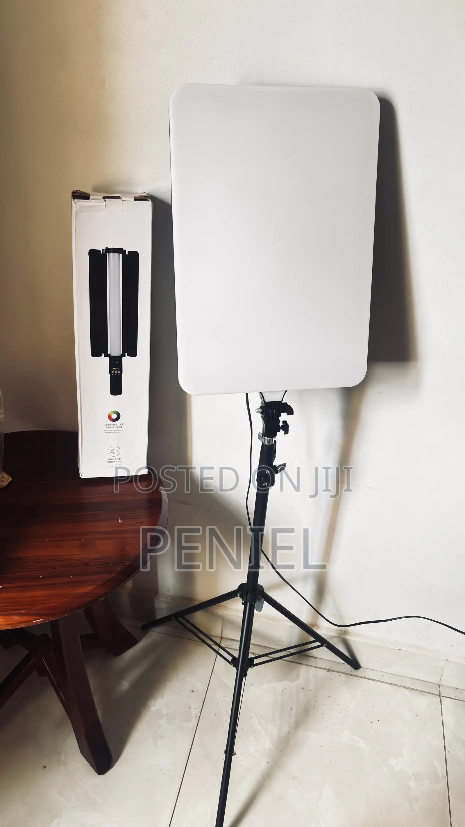 Complete Studio Lighting Kit – RGB Light, LED Panel Tripod
