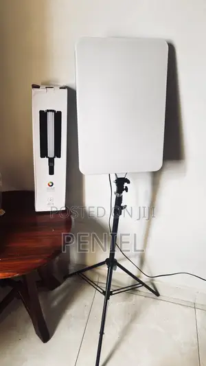 Complete Studio Lighting Kit – RGB Light, LED Panel Tripod