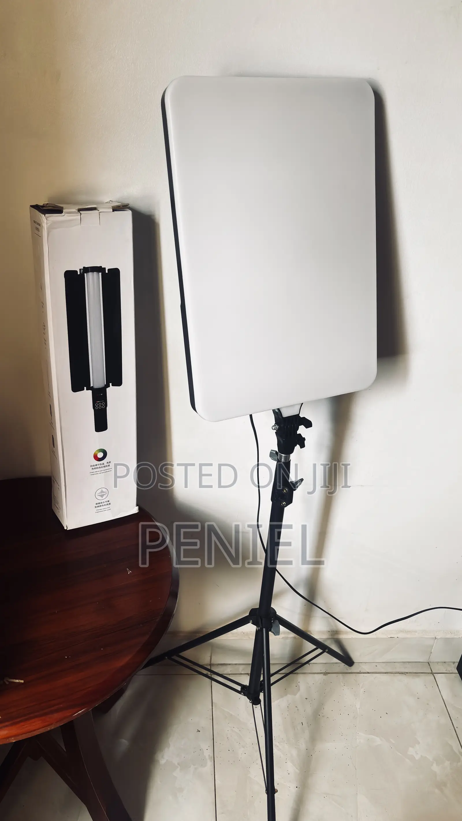 Complete Studio Lighting Kit – RGB Light, LED Panel Tripod