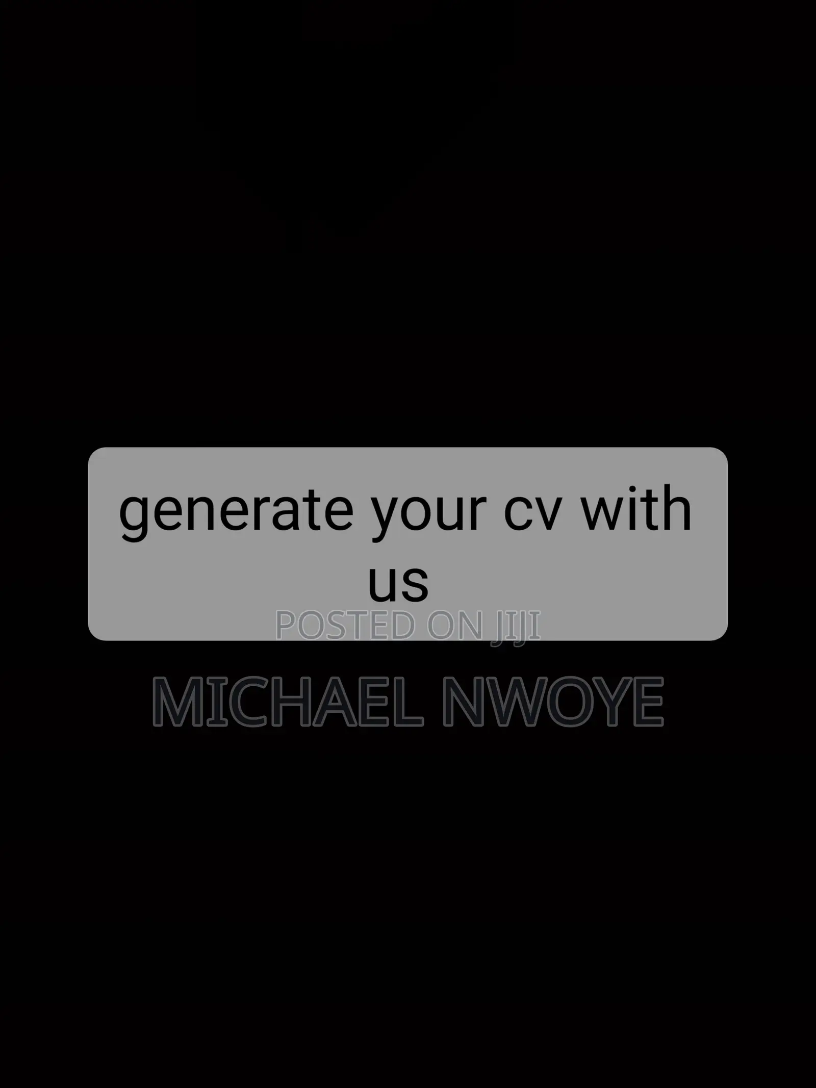 Cv's/Resume