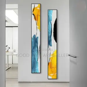 Colourful Tall Abstract Slim
