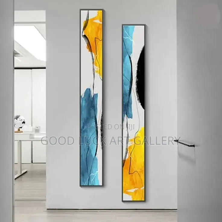 Colourful Tall Abstract Slim