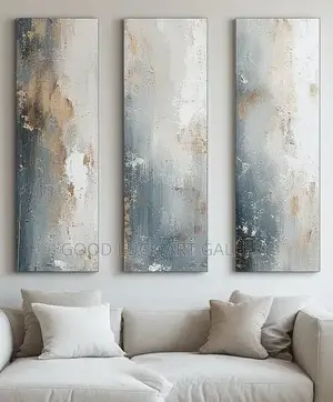 Long Abstrat Canvas Art