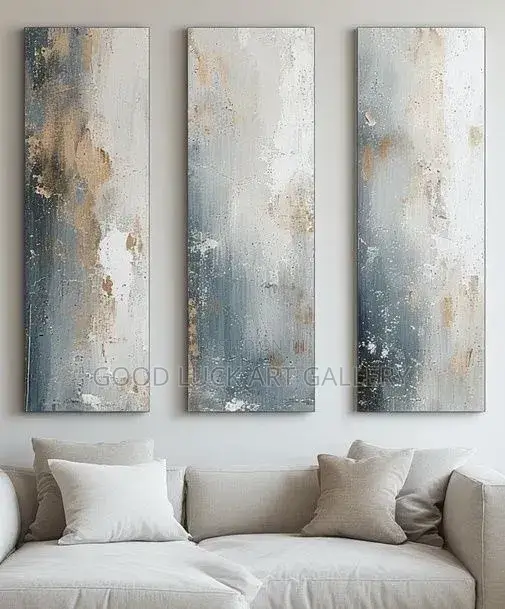 Long Abstrat Canvas Art