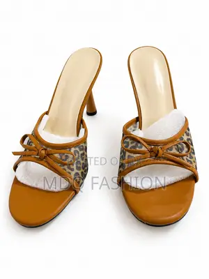 Luxury Leopard Print Pointed Kitten Heels