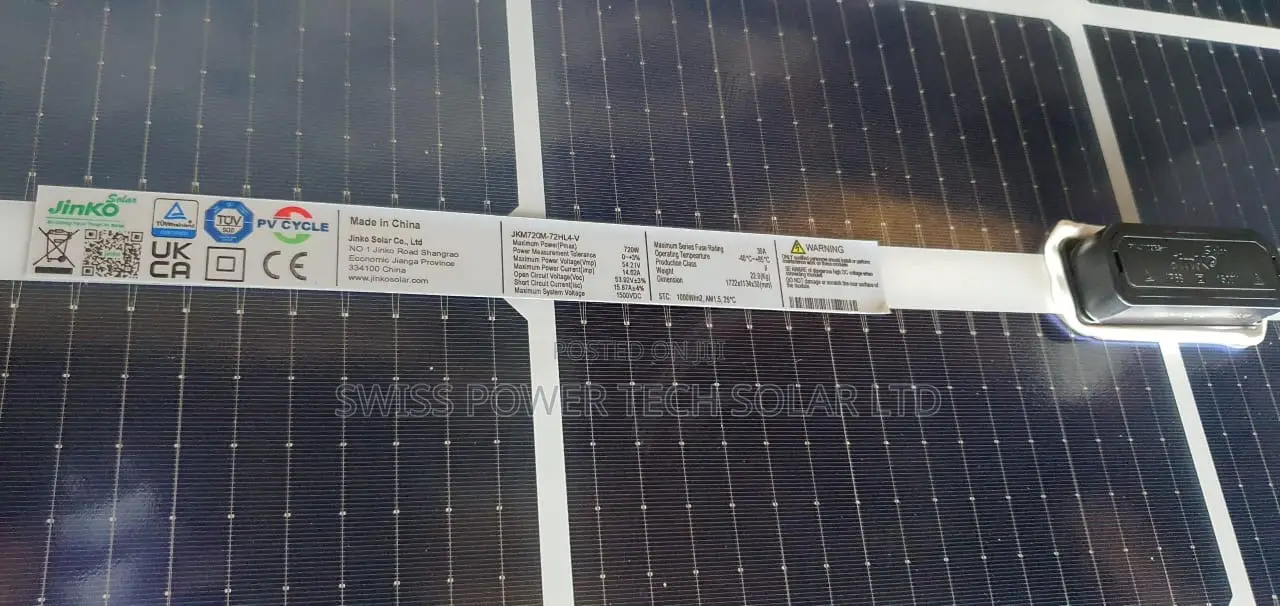 Jinko 600w Panels