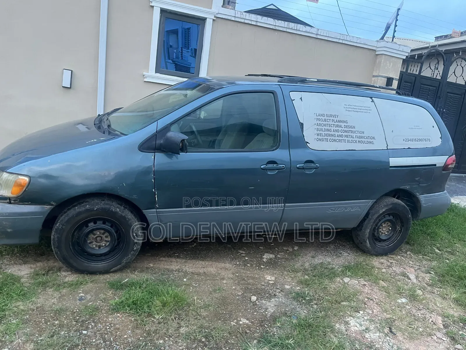 Toyota Sienna 2002 Blue