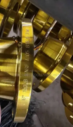 6"inch Class 150 Weldneck Sch40(WNRF)Flange ASTM A105 Carbon Steel