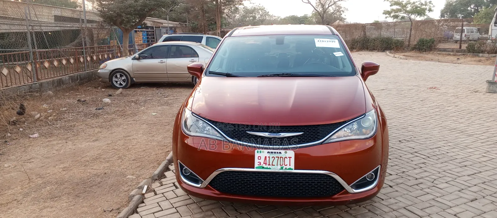 Chrysler Pacifica 2018 Red
