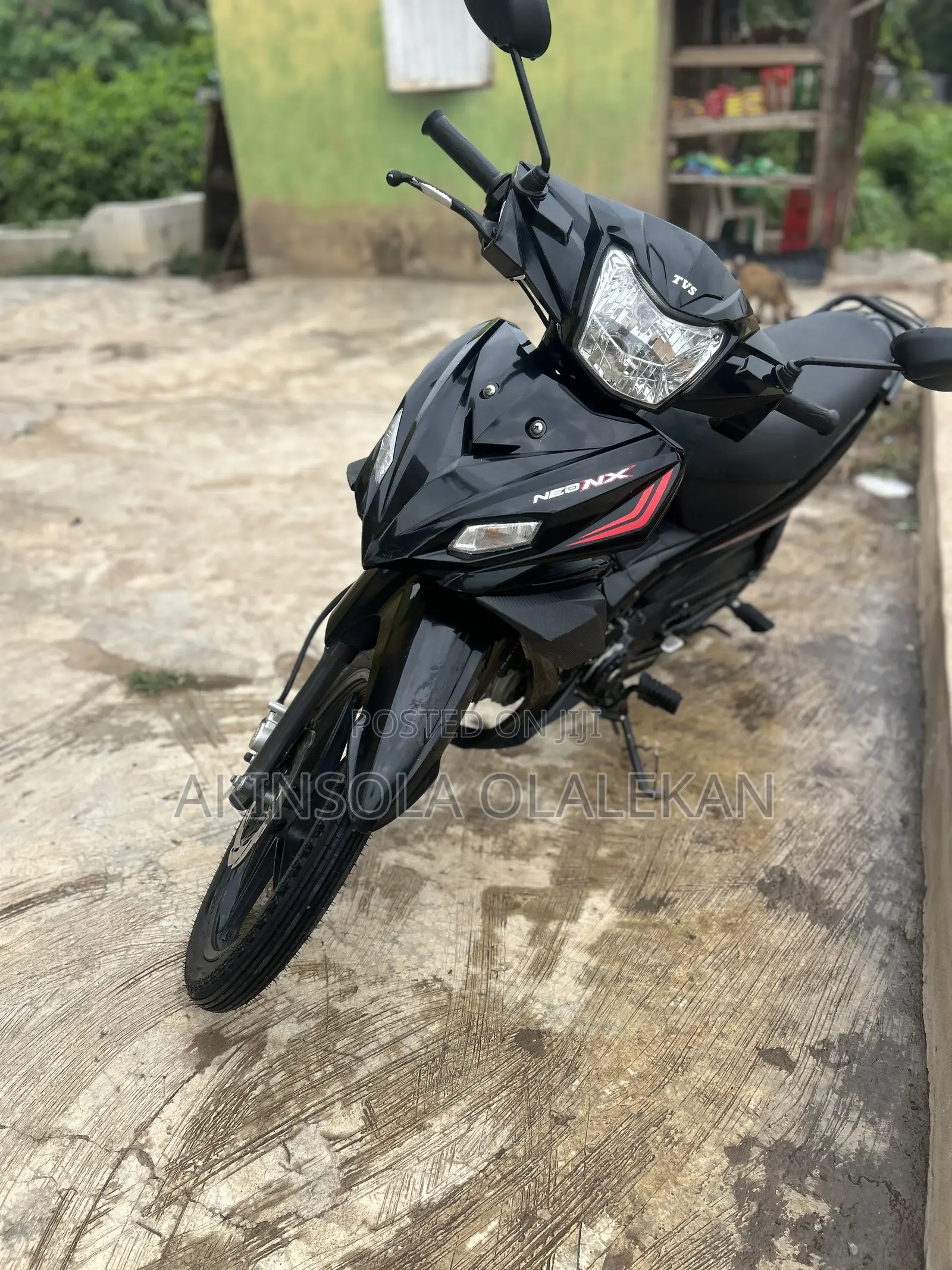 TVS Neo NX 2025 Black