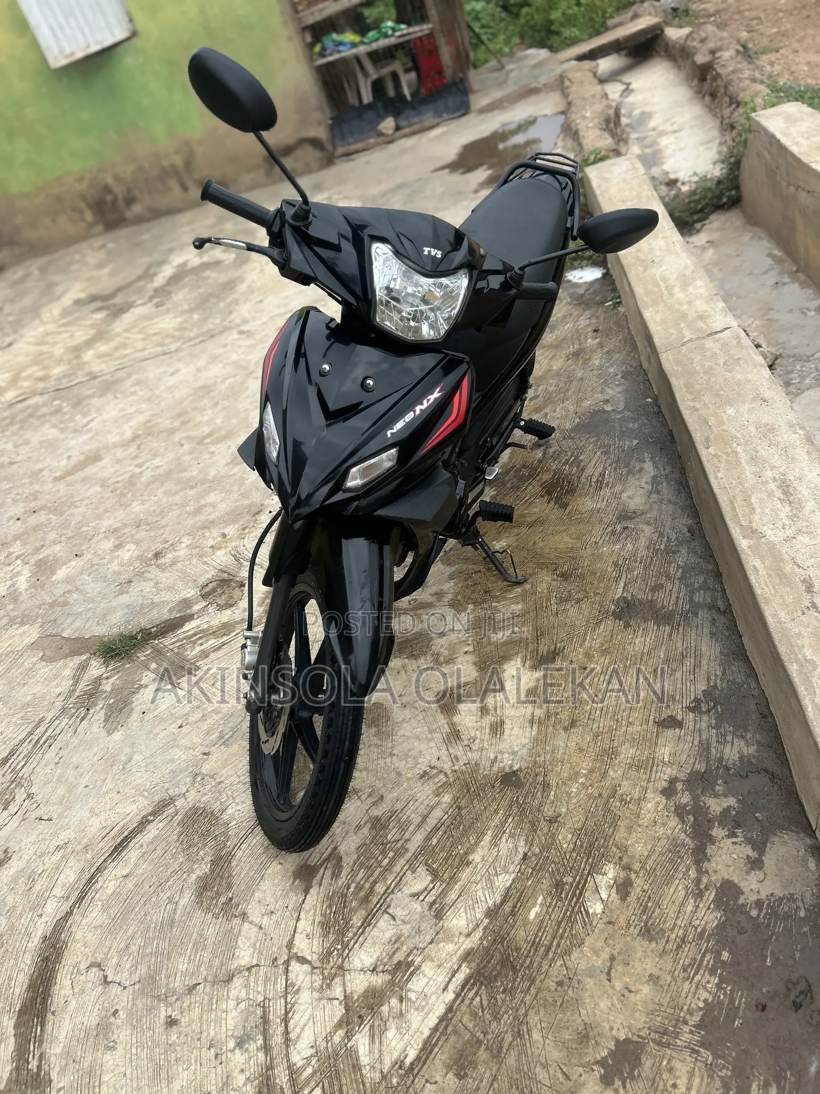 TVS Neo NX 2025 Black