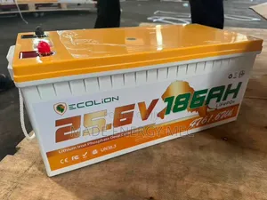  4.7kWh 25.6V 186Ah ECOLION LiFePO4 Lithium Battery .