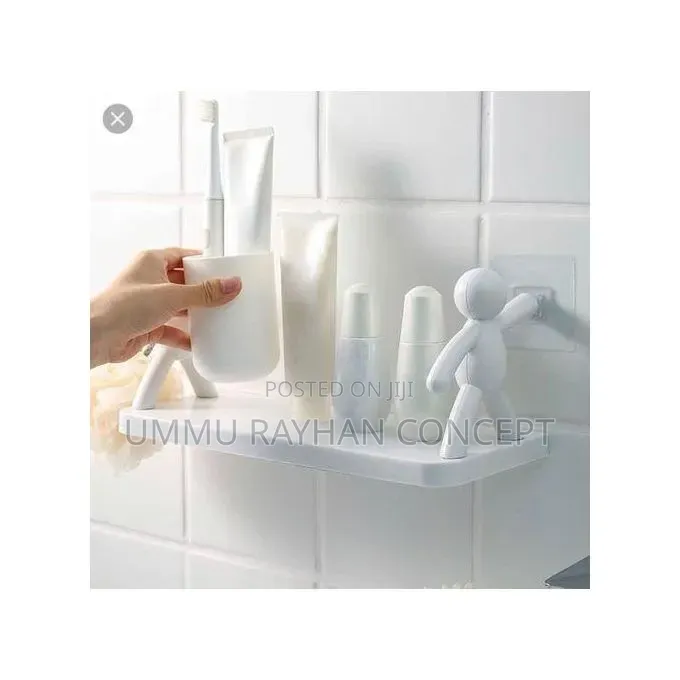 Wall Mounted White Rack Organiser