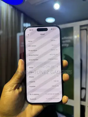 Apple iPhone 15 128 GB Black