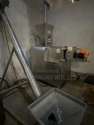Corn Snacks Extruding Machine Stainless Steel With Mixer (Single Screw