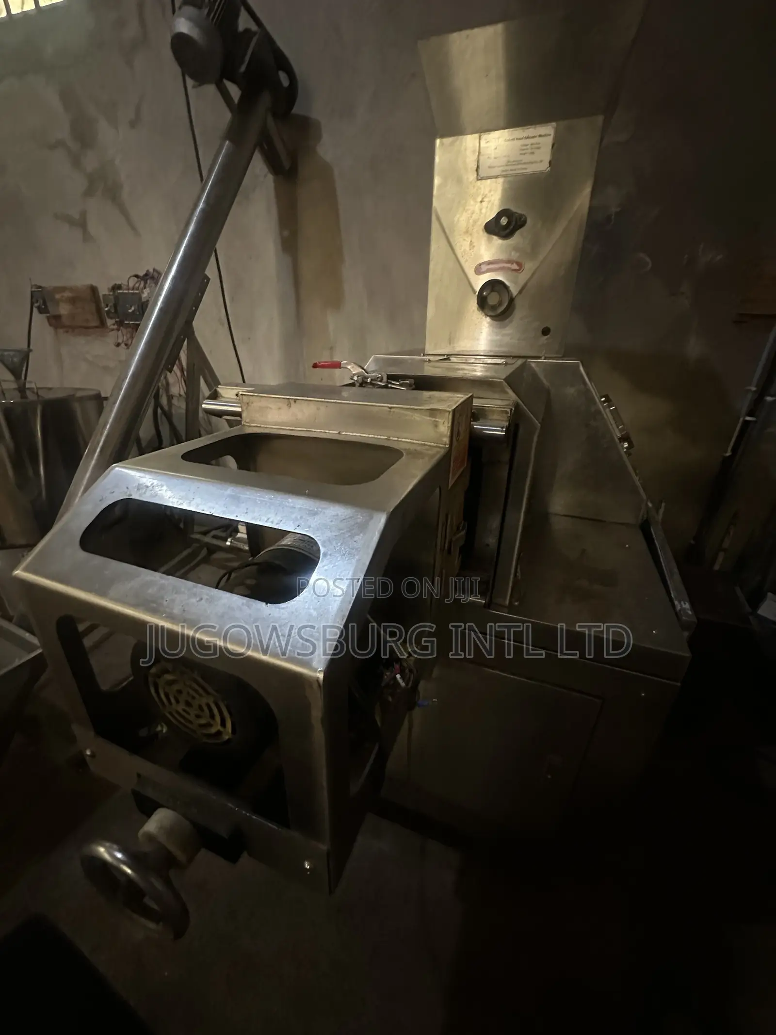 Corn Snacks Extruding Machine Stainless Steel With Mixer (Single Screw