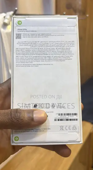 New Apple iPhone 15 Pro 128 GB Blue