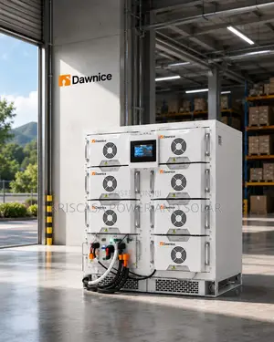 112kWh Solar Storage Battery for Commercial Buildings | Dawnice