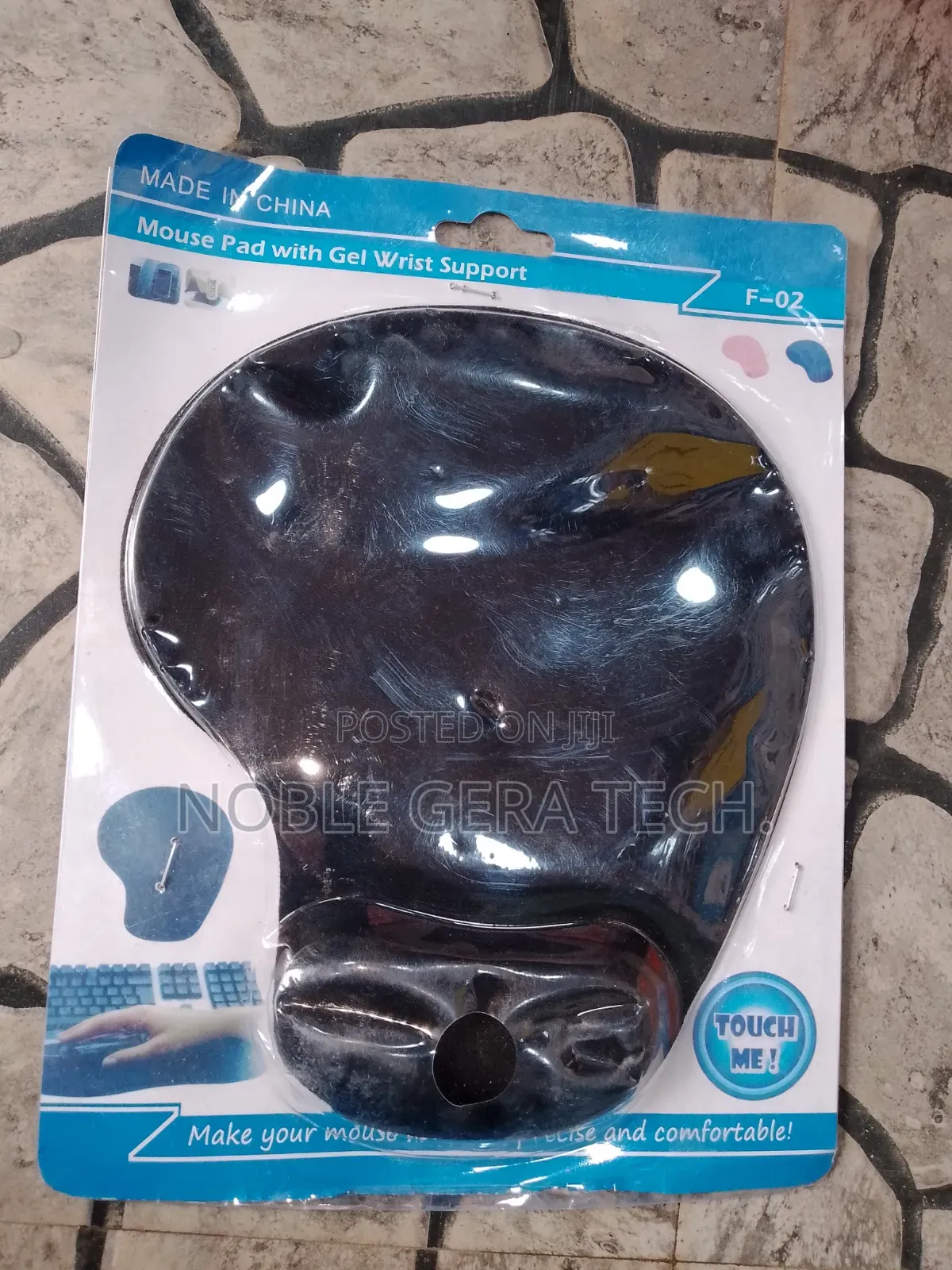 Flexible Mouse Pad With Gel Wrist Support