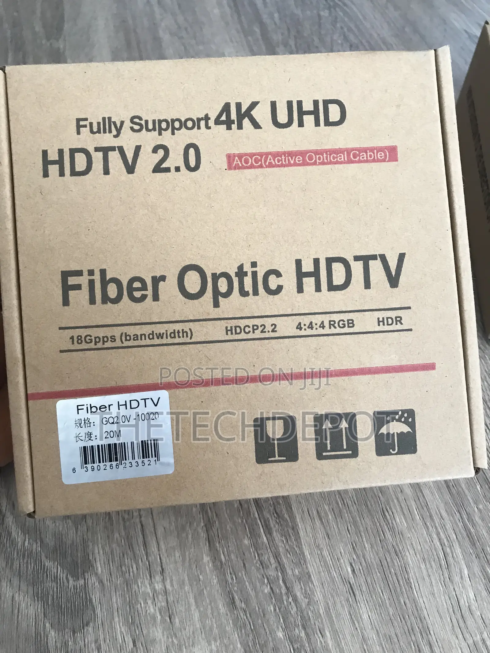 Uhd HDTV Fiber Optic HDTV Cable
