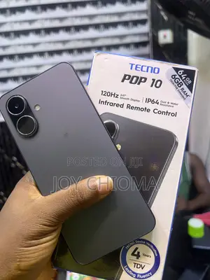 New Tecno Pop 10 64 GB Black