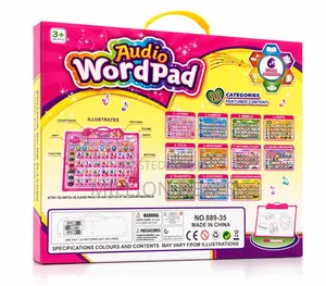 Learning Unique Audio Word Pad Kids Toy Ages 3+