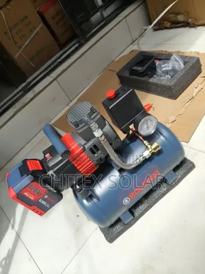 Industrial Compressor With Battery