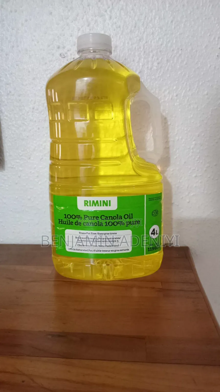 Imported Rimini Canolq Groundnut Oil