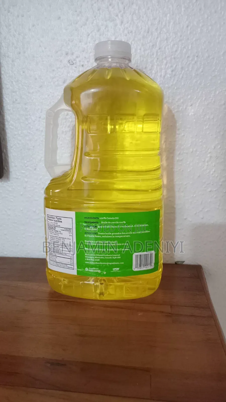 Imported Rimini Canolq Groundnut Oil
