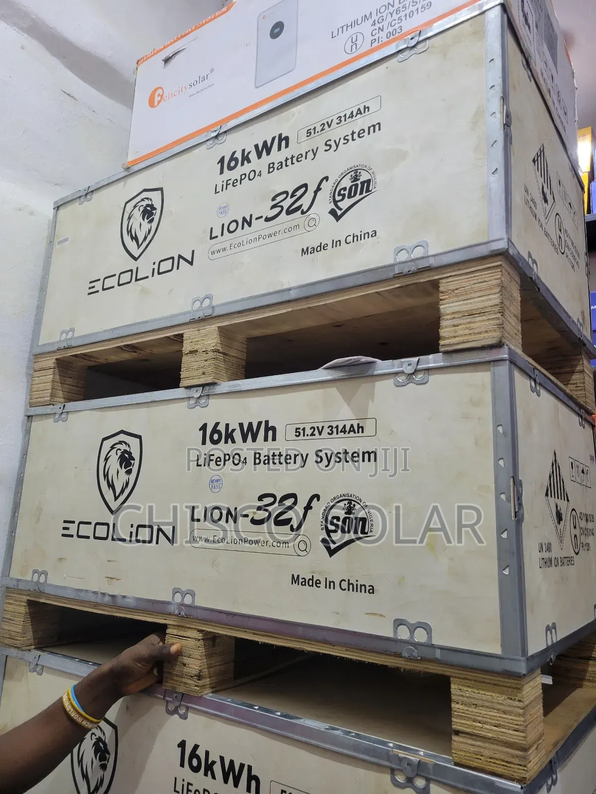 16kwh Ecolion Lithium Battery